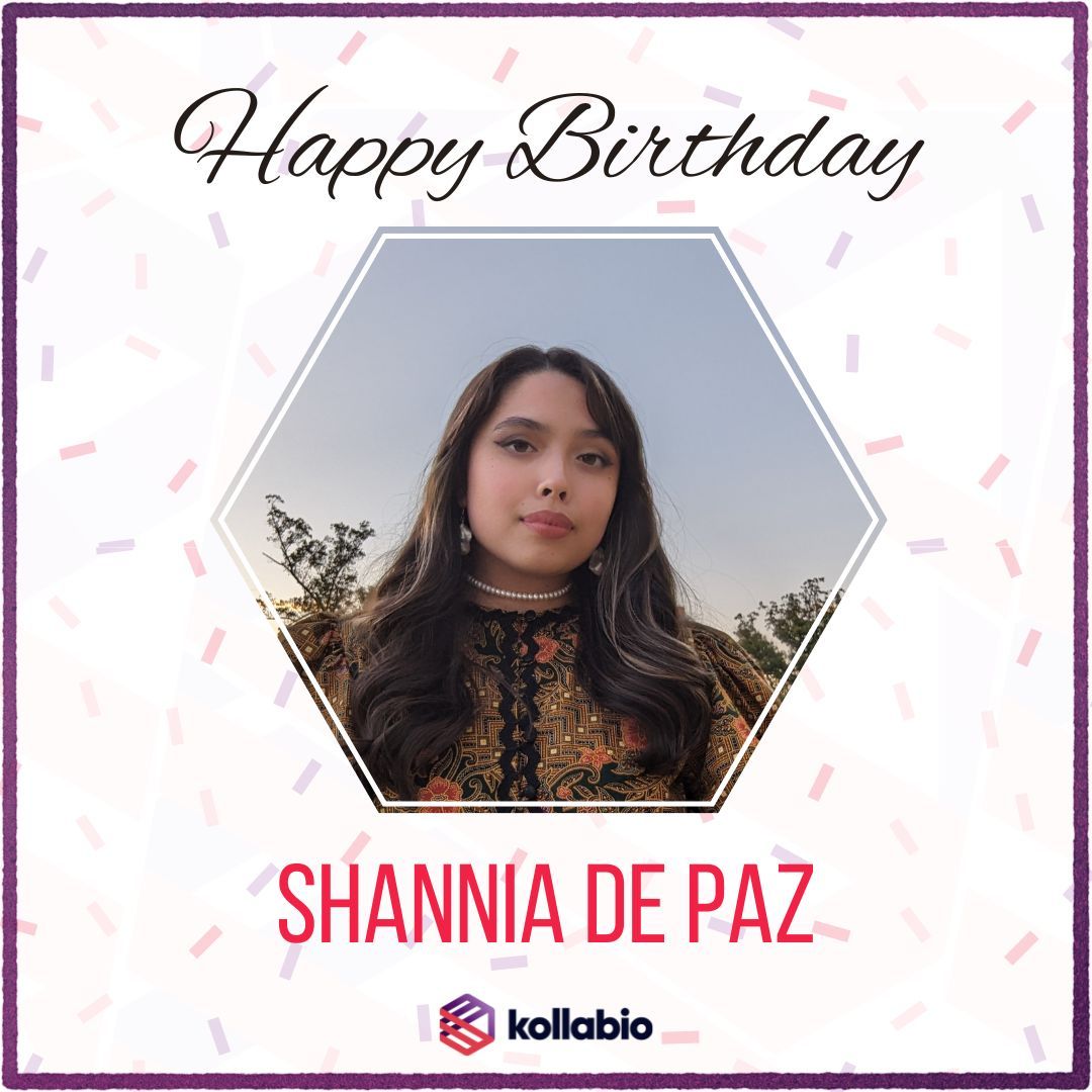kollabio's tweet photo. Happy Birthday to our Operations / Marketing Analyst, Shannia De Paz! To celebrate another wonderful year with her, as a team, we will be donating to the National Alliance on Mental Illness (NAMI). We wish her another amazing year! 

#kollabio #kollaborator https://t.co/TTySoZE9Hc