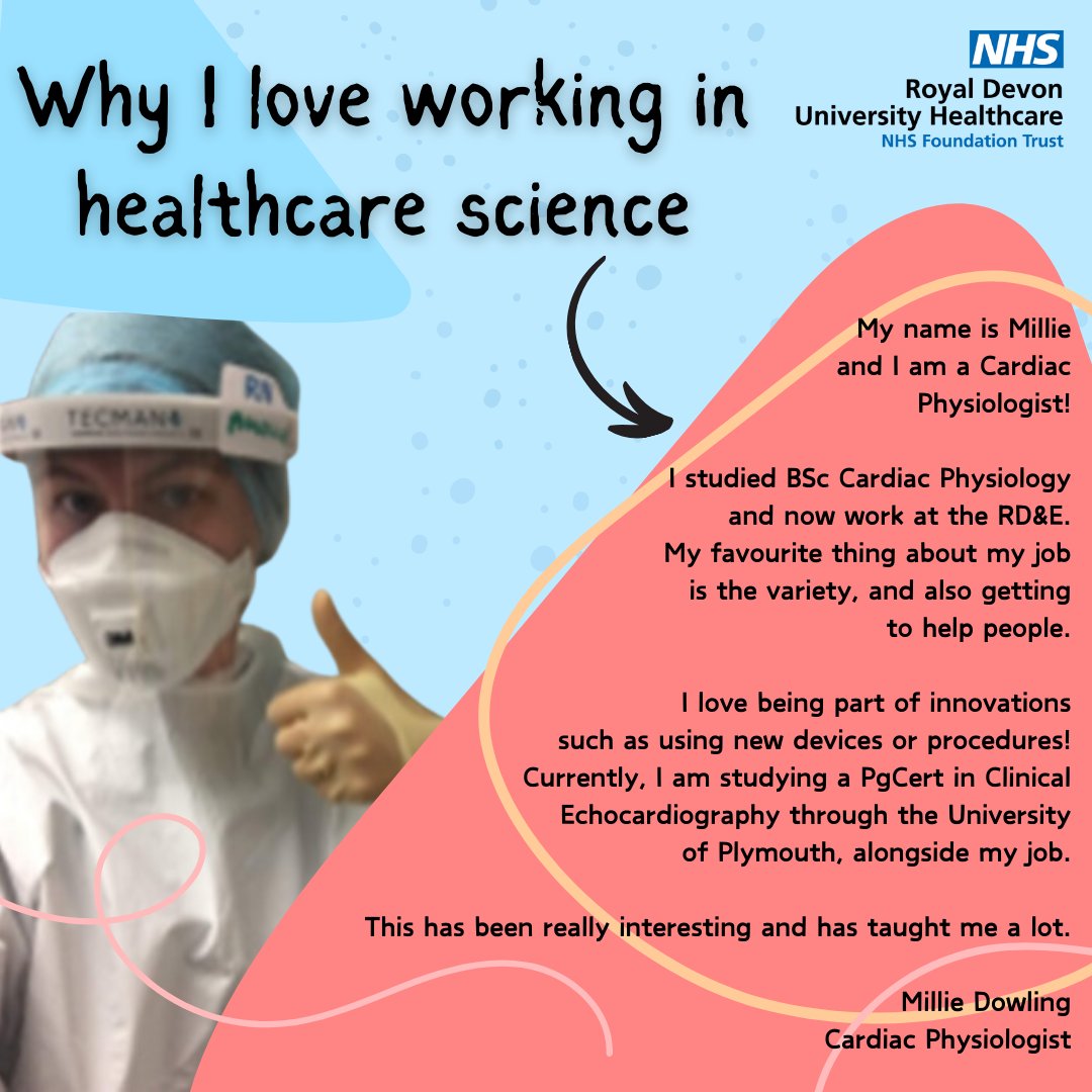 For #HealthcareScienceWeek2024 we asked some of our healthcare scientists what they love about their jobs. Find out more about working in healthcare science at Royal Devon here: ow.ly/JfFK50QR6bc