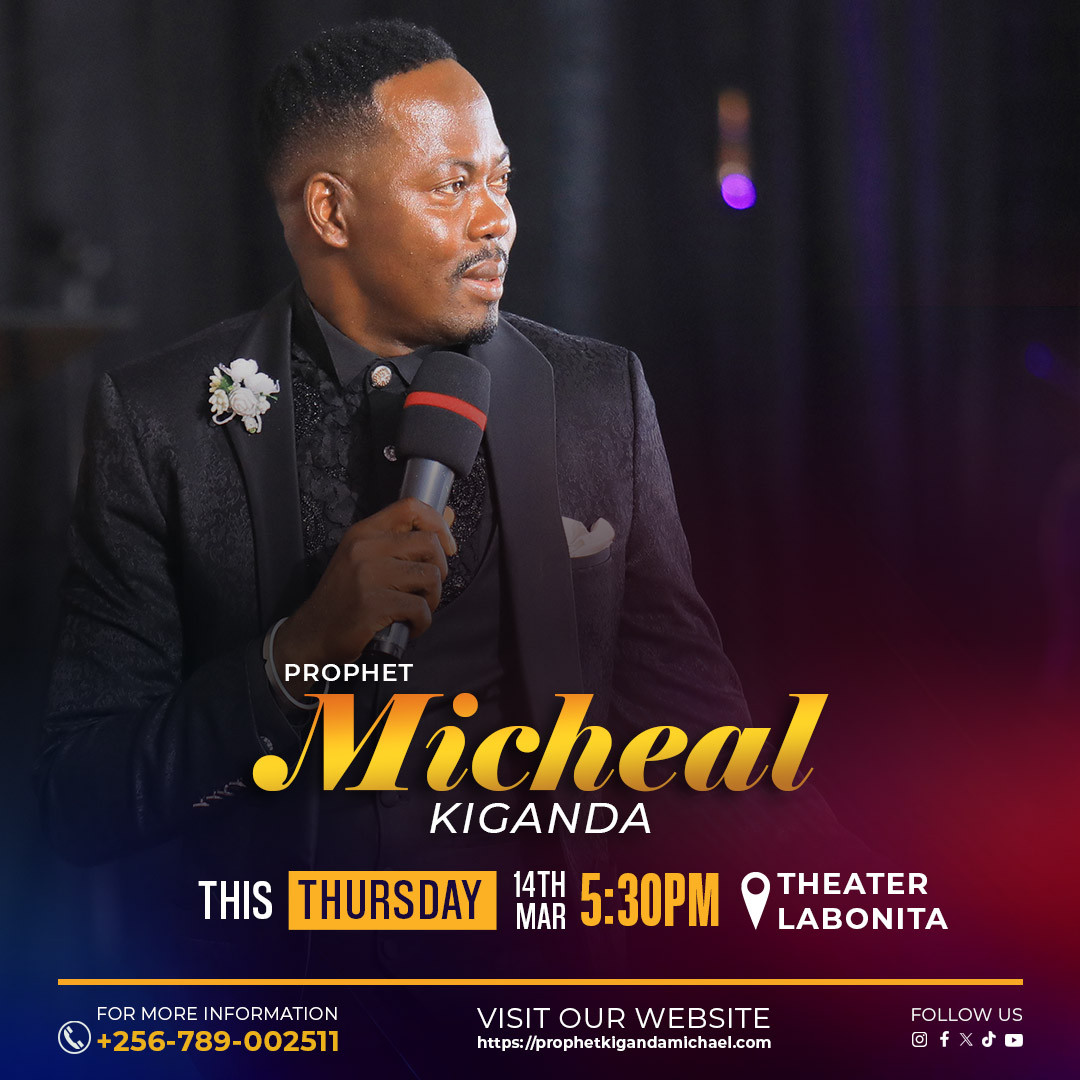 prophetkiganda's tweet image. Be prepared for an inspiring service filled with prophetic insights, uplifting music, and spiritual guidance.
SEE YOU THIS THURSDAY 5.30PM at THEATRE LABONITA!!
Share and Invite a FRIEND.
call/WhatsApp: +256789002511 for inquiries.
#ProphetMichaelKiganda
#fypシ #thursday