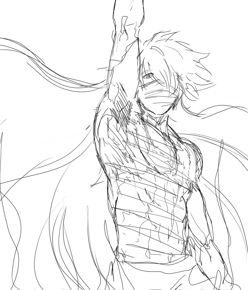 YaBoiShiro_'s tweet photo. Daily sketch practice
#BLEACH #BLEACH_anime #BLEACHTYBW #BLEACH千年血戦篇 #anime #art #AnimeArt #fanart #mugetsu #ichigo #artmoots #sketch https://t.co/Ejyg64tahv