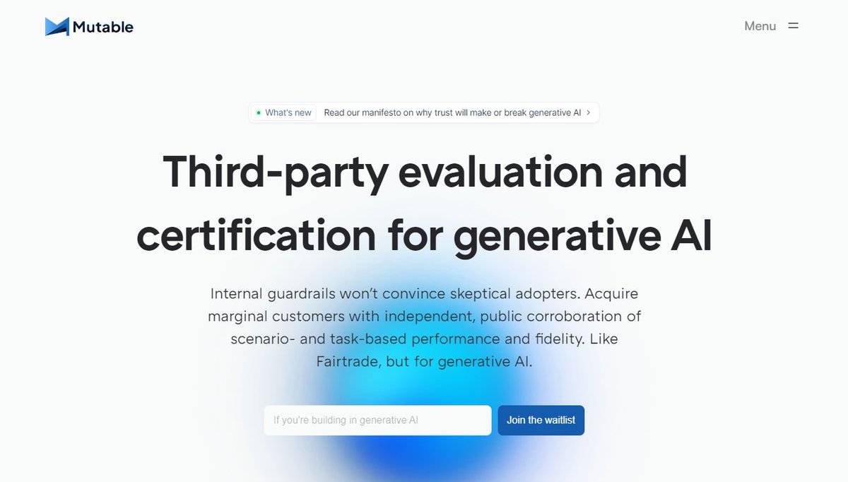 aisaascircles's tweet photo. 🚀New listing #Mutable: Success-based Pricing SDK For LLMs 👉https://t.co/EZRUARvXON. #buildinpublic #indiehackers #SaaS #DevOps #GenerativeAI https://t.co/KdU0L9FH4u