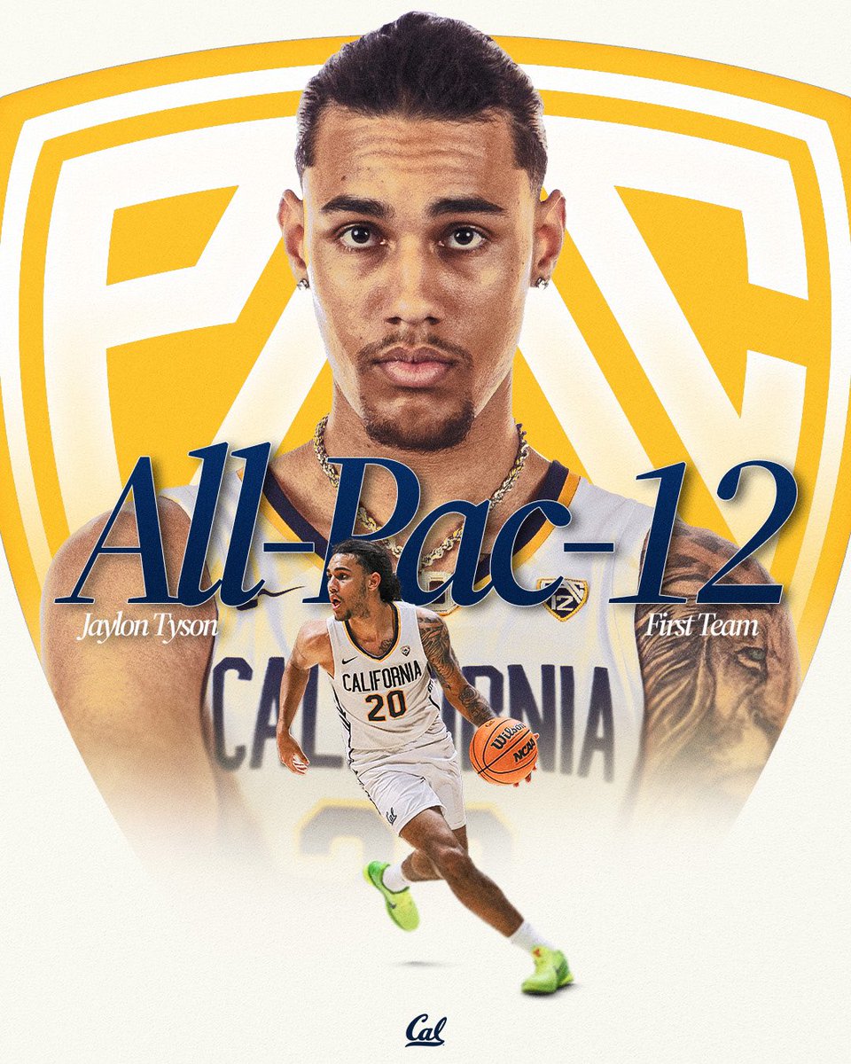 ⭐️ All-Pac-12 First Team ⭐️

Congrats, <a href="/jaylontyson/">jaylontyson_</a>!

#GoBears