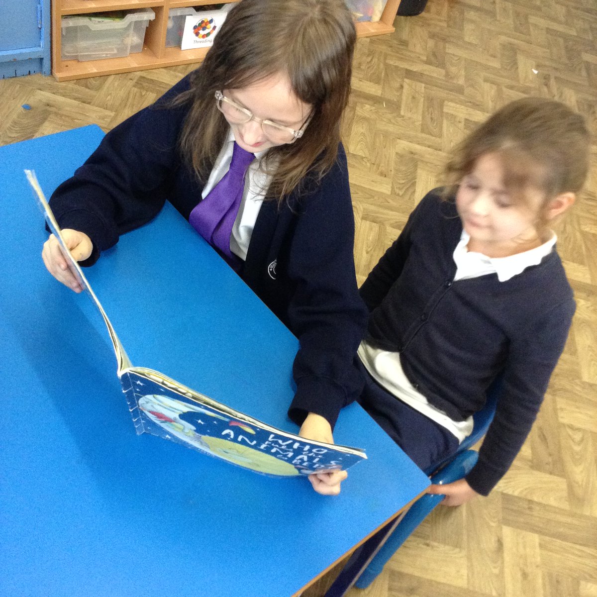 SoulsSchool's tweet photo. As part of World Book Week the children in school paired up with a different year group to read. Reception enjoyed reading with Year 5 #WorldBookWeek2024 #welovetoread https://t.co/9Z6MuUVjMp