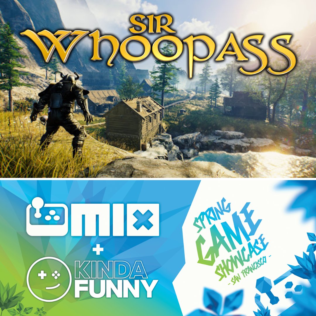 SirWhoopass's tweet photo. We're excited that Sir Whoopass will be featuring as part of the MIX online Spring Showcase hosted by @indieexchange &amp; @KindaFunnyVids from 10am PST / 6pm GMT onwards on March 15th! 

Stay tuned to see what we've been cooking behind closed doors 🤫

#theMIXshowcase #GDC #GDC2024 https://t.co/hZYQzN7s0n