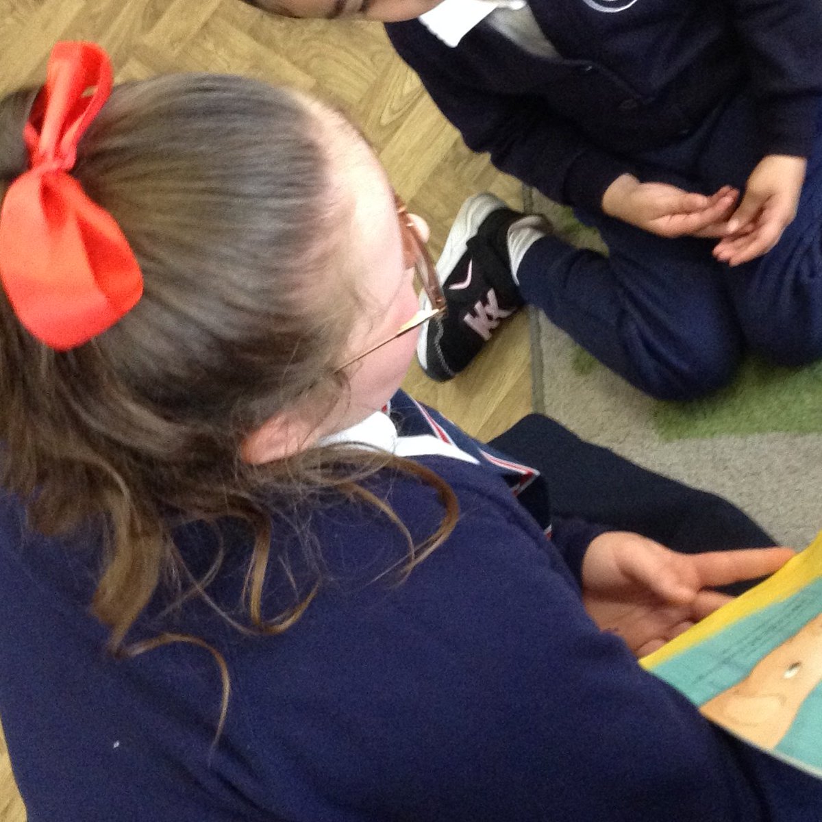 SoulsSchool's tweet photo. As part of World Book Week the children in school paired up with a different year group to read. Reception enjoyed reading with Year 5 #WorldBookWeek2024 #welovetoread https://t.co/9Z6MuUVjMp