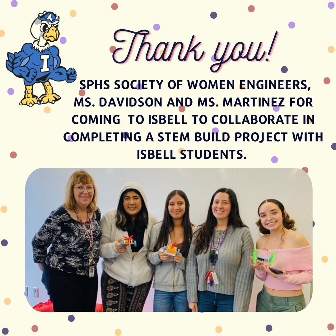 #ThisIsIsbell #girlsinSTEM