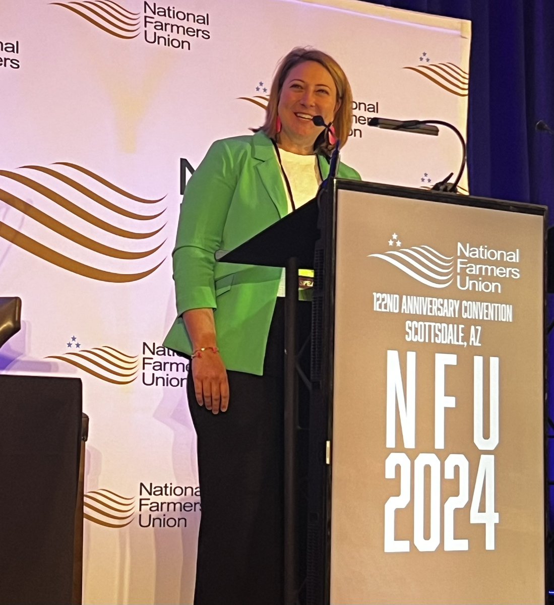 It was great to speak with @NFUDC on behalf of @NAFB this morning about relationships in agriculture and AM radio. It’s been a great week in Scottsdale!