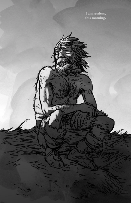 simonroyart's tweet photo. I made a comic about fifteen years ago about humans, in the far far future, filling this same role (1/3) https://t.co/yC5EKWKrhc