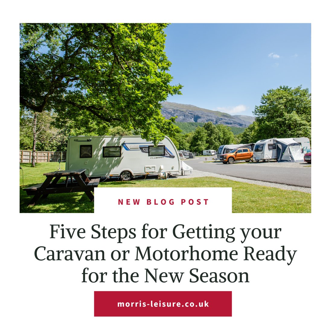 🌸🧹 As spring settles on the horizon, it is the perfect time to make sure that your caravan or motorhome is ready for the new season ahead.

We have put together five steps to getting ready for the touring adventures of 2024.

👉 Find out more:  i.mtr.cool/cvvtvntycw