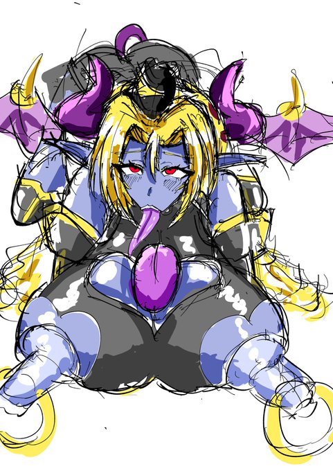 胸デカくし過ぎた
完全淫魔化はこんなんでいいかな 