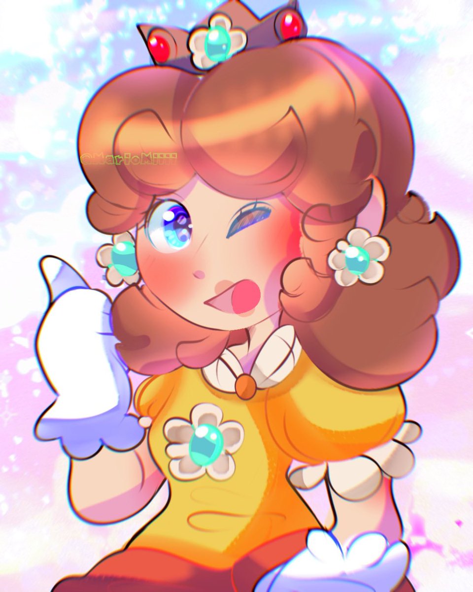 Daisy ! 
#Nintendo #MarioMovie #Nintendofanart