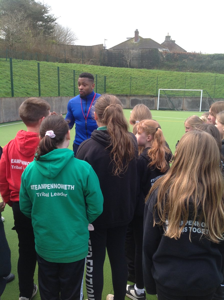 PennowethS's tweet photo. Children in KS2 had an amazing day yesterday as they were treated to an inspiring visit from @JoelFearon6 who treated them to awesome sports sessions and spoke about his life becoming an Olympic athlete! What an incredible opportunity! @TeamGB #HealthyLiving #InspireGreatness https://t.co/5ZYhzd3B22