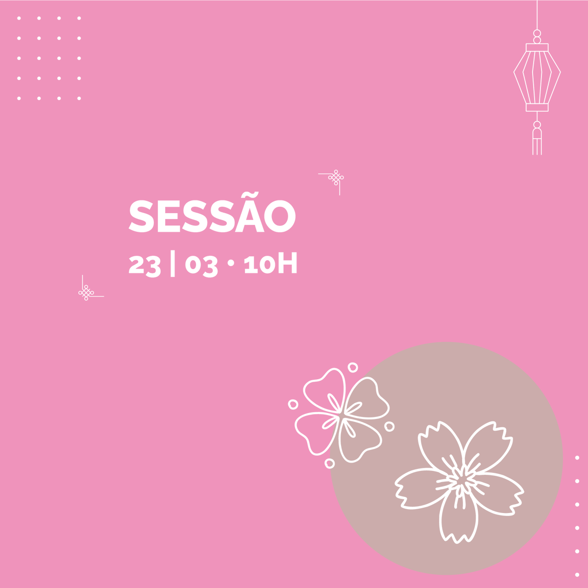 Já abrimos as inscrições para mais uma sessão! ✨

Contamos contigo no dia 23 de março, às 10 horas, no Departamento de Informática! 💻

Podes inscrever-te na nossa plataforma. O limite de inscrições será inferior ao habitual!

Até lá! ☯