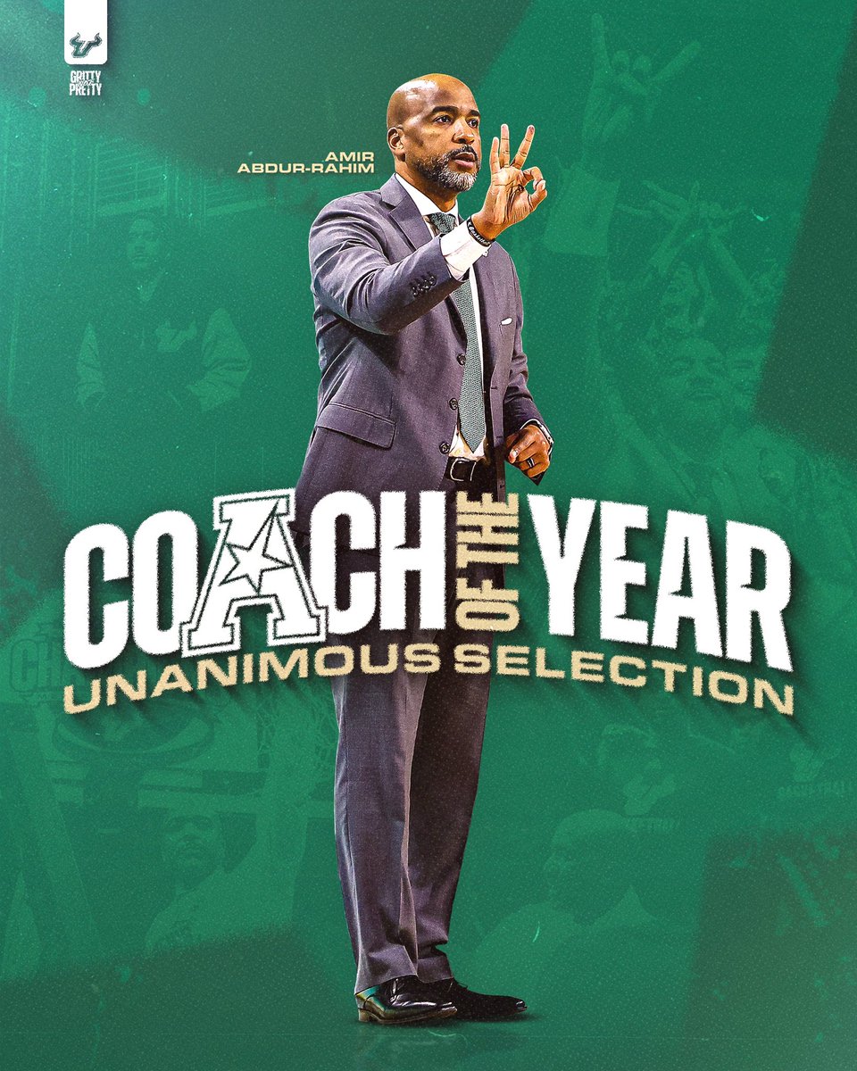 🗣️ <a href="/sunsetAMIR/">Amir Abdur-Rahim</a>, UNANIMOUS COACH OF THE YEAR!

#HornsUp 🤘 | #EDGE