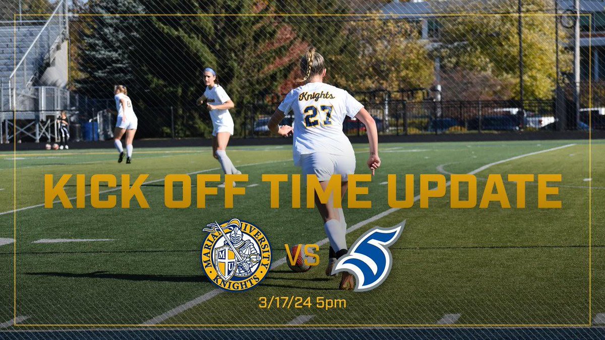MarianWSOC's tweet photo. Come out and support your #knights 💙⚔️💛 #alldayallknight #gameday #kickoffupdate #marian #womensoccer https://t.co/Wgj3m0K8rj