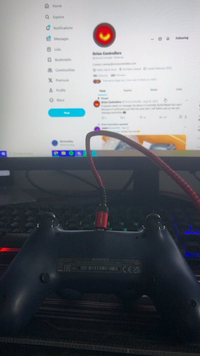 Ray_TSI's tweet image. 🚨 NEW SPONSOR 🚨 

Would like to say a huge shoutout to @OrionController  for coming through and hooking me up!