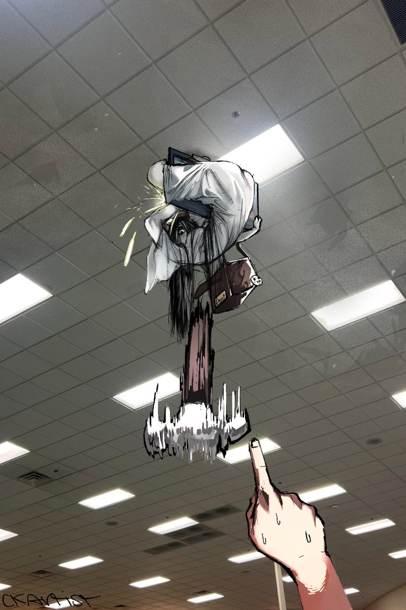 Working 9 to 5 at a Home Depot isn't easy. :3