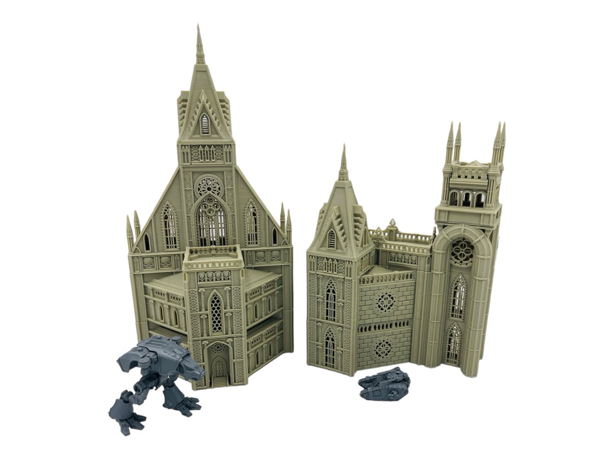 Panhandle3d's tweet photo. Multiple gothic-themed bundles are available for your Imperialis or Titanticus game table.  15% Off sale on all purchases through March 25th. 
https://t.co/cWL50h12d0 

#LegionsImperialis #40kterrain #epicscaleterrain #3dprintedterrain https://t.co/AAC5F9OmCc
