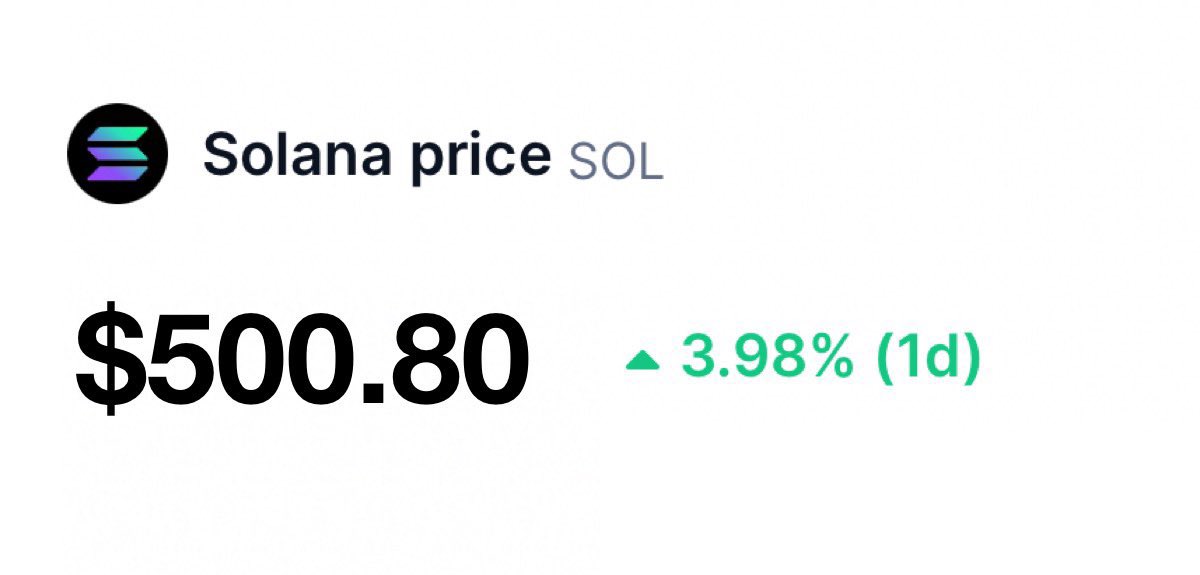 SolanaSensei's tweet image. If enough people truly believe in this, we will wake up to this SOL price one day.

Save this image and look at it every day as you wake up and when you go to bed.

Visualize SOL at these prices and know that this will be manifested into reality. 

REMEMBER THIS TWEET