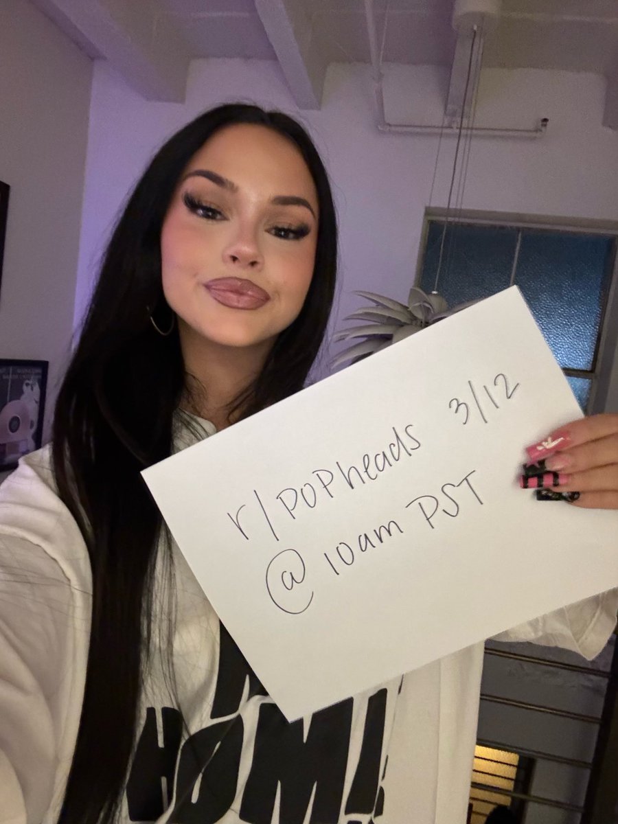 ask me anything @popheads reddit.com/r/popheads/com…