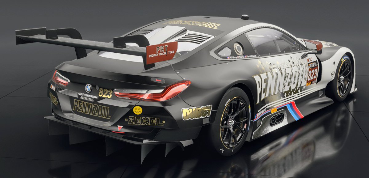 PRT_Pinky's tweet photo. PRT's GT entry for the P1R races. https://t.co/Gh3LJkKfPX