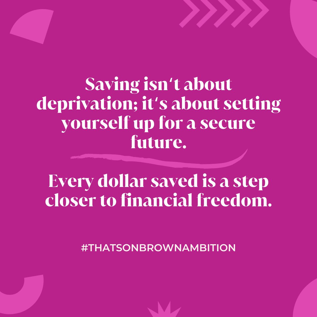 Saving is not about going without; it's about laying the groundwork for a secure future✨ Start small, dream big,🙇🏽‍♀️💭 and watch your savings pave the way to the life you desire 🙌🏽. #FinancialFreedom #SmartSaving