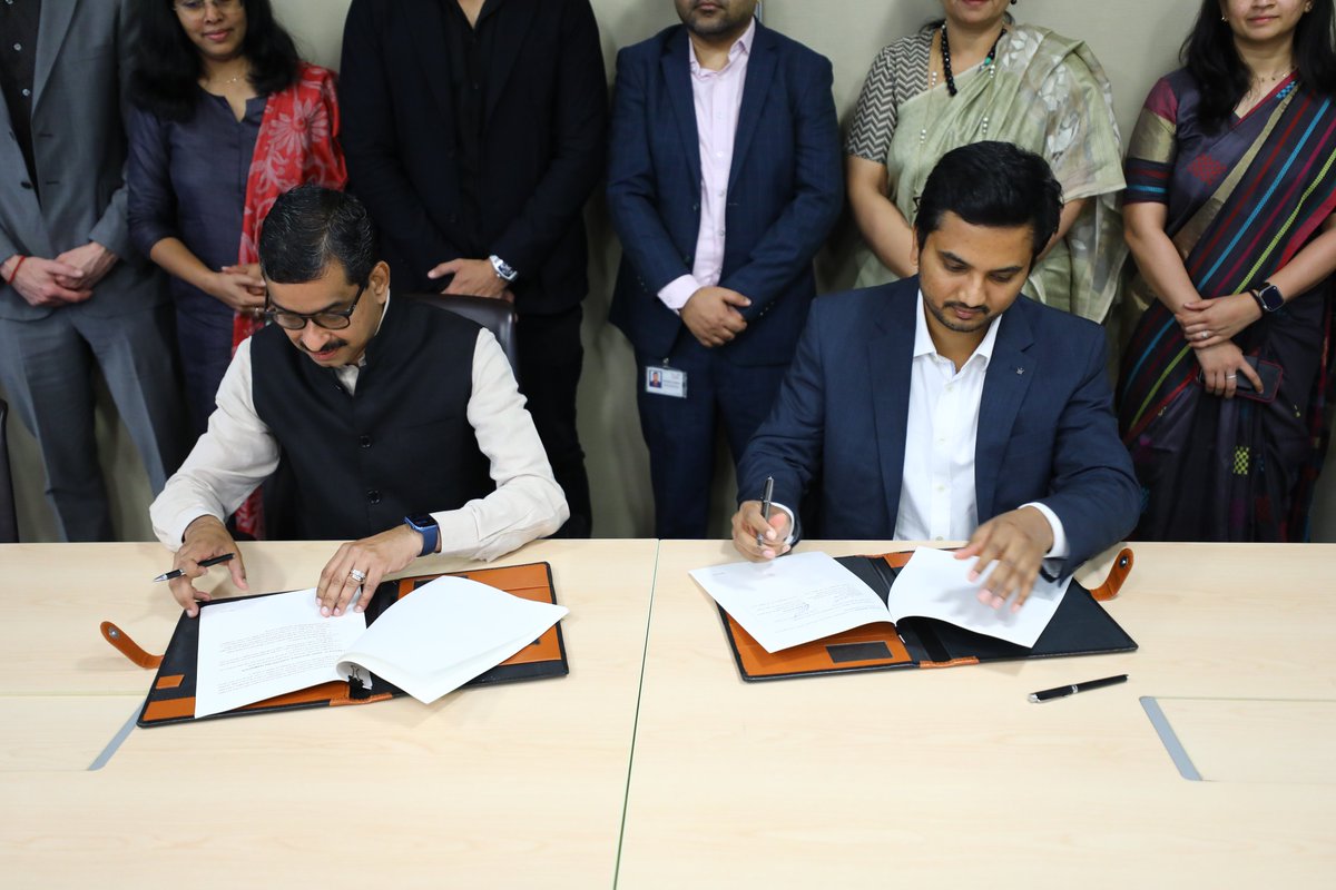ITBT Karnataka (@itbtgok) on Twitter photo GoK signed an MoU with <a href="/cisco_in/">Cisco India</a> today, with the aim to build job-ready cybersecurity skills for young professionals and raise cyber awareness among citizens across the state.
<a href="/PriyankKharge/">Priyank Kharge / ಪ್ರಿಯಾಂಕ್ ಖರ್ಗೆ</a> <a href="/DrCaur/">Dr. Ekroop Caur</a> <a href="/bindal_ruchi/">Ruchi Bindal</a> <a href="/jpatel41/">Jeetu Patel</a> <a href="/DChittilapilly/">Daisy Chittilapilly</a> GoK signed an MoU with <a href="/cisco_in/">Cisco India</a> today, with the aim to build job-ready cybersecurity skills for young professionals and raise cyber awareness among citizens across the state.
<a href="/PriyankKharge/">Priyank Kharge / ಪ್ರಿಯಾಂಕ್ ಖರ್ಗೆ</a> <a href="/DrCaur/">Dr. Ekroop Caur</a> <a href="/bindal_ruchi/">Ruchi Bindal</a> <a href="/jpatel41/">Jeetu Patel</a> <a href="/DChittilapilly/">Daisy Chittilapilly</a>