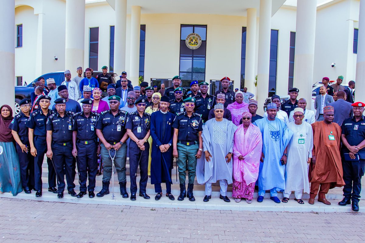 Princemoye1's tweet photo. INTERNAL SECURITY: IGP Visits Kaduna, Addresses Police Personnel, Orders Deployment of Personnel. https://t.co/rfZDJZqD4h