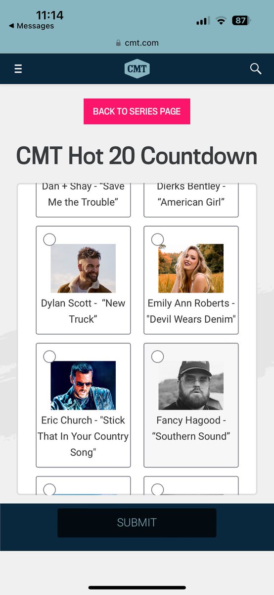 Thank you @CMT @cmtHot20 for adding 'Devil Wears Denim' to this list!!! Y'all go give it a vote!!!! 💛 cmt.com/promos/1amz13