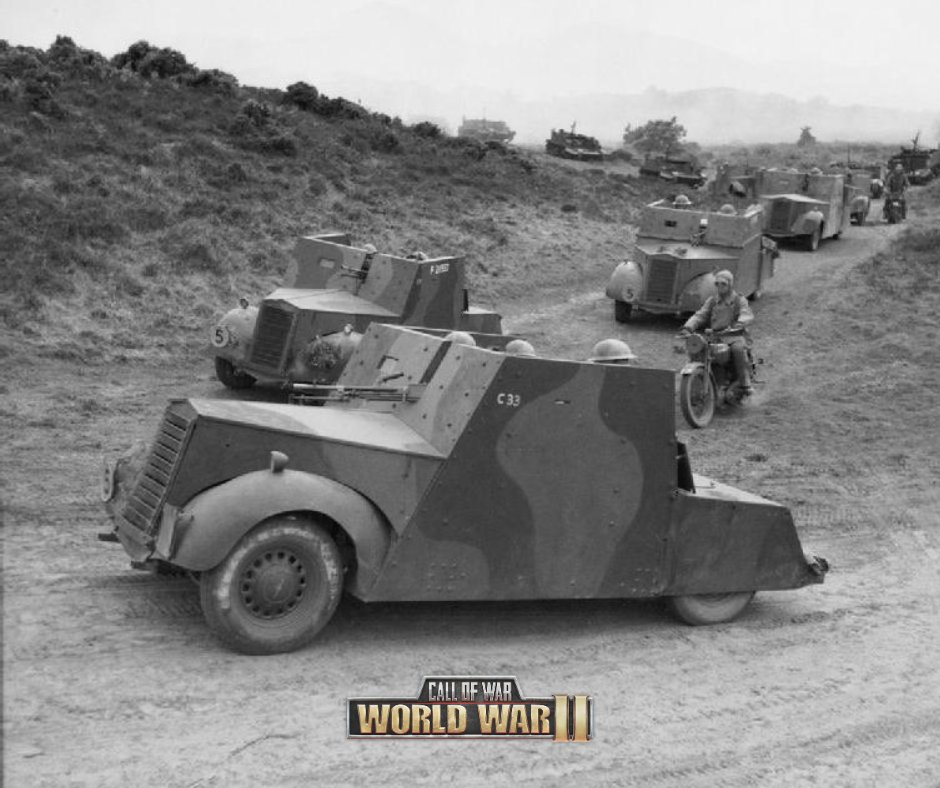 Did you know…❔ …that the British used an improvised Armored Car called the Beaverette during World War 2? Already hard to steer due to it’s weight, the drivers also had to fight the limited field of vision - relying on observers for directions.