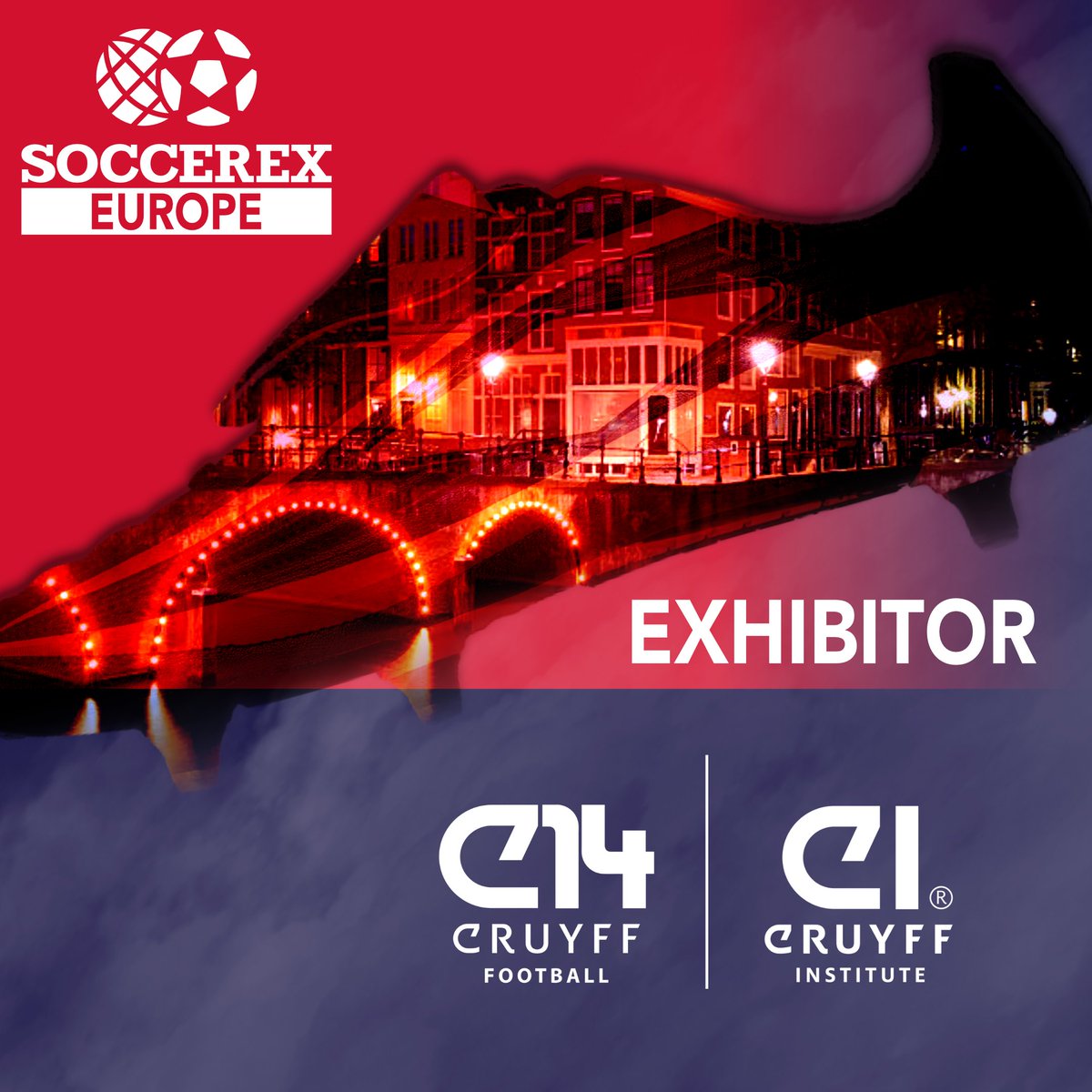 This May, @CruyffInstitute and @CruyffFootball will be exhibiting at #Soccerex Europe, hosted at @cruijffarena ⚽️ 

Don't miss it! soccerex.com/europe-2024/#b… 

#EducatingLeaders #CruyffLegacy #SoccerexEurope
