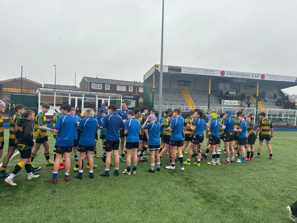 For the 2nd year running…Yr 9 🏉 are off to the Principality Stadium! 

What a bunch of boys on and off the pitch! 

Commiserations to <a href="/Dyffrynamanpe/">YsgolDyffrynAman PE</a> who must hate us by now! One hell of a battle! 

Going to be one hell of a week combining this with Rosslyn Park! Thanks WRU 👍