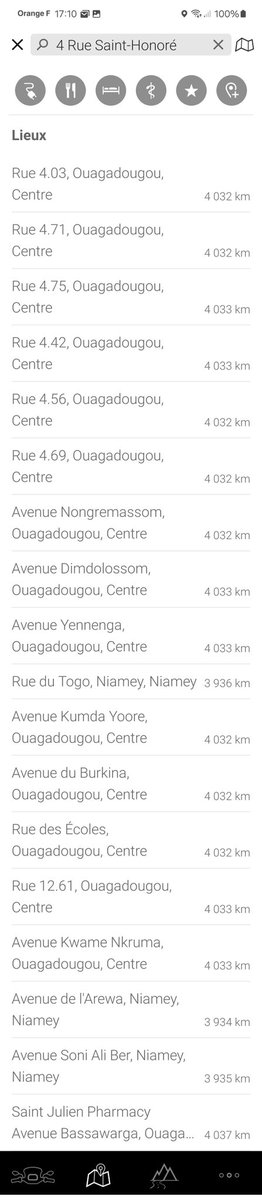 Pierre-Henri Gouyon (@pierenry) on Twitter photo Hello, <a href="/BMWMotorrad/">BMWMotorrad</a> France, The app "Connected" is total crap. Look at what I get while asking for an address in Paris ! Hello, <a href="/BMWMotorrad/">BMWMotorrad</a> France, The app "Connected" is total crap. Look at what I get while asking for an address in Paris !