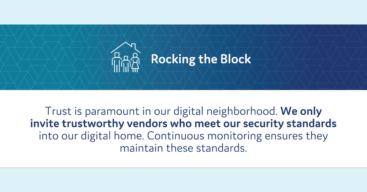 The fifth and final piece of Broadnet's digital house: Vendor Audits
Working with vendors and third-party applications, Broadnet regularly audits and reviews the security of these companies to ensure they comply.