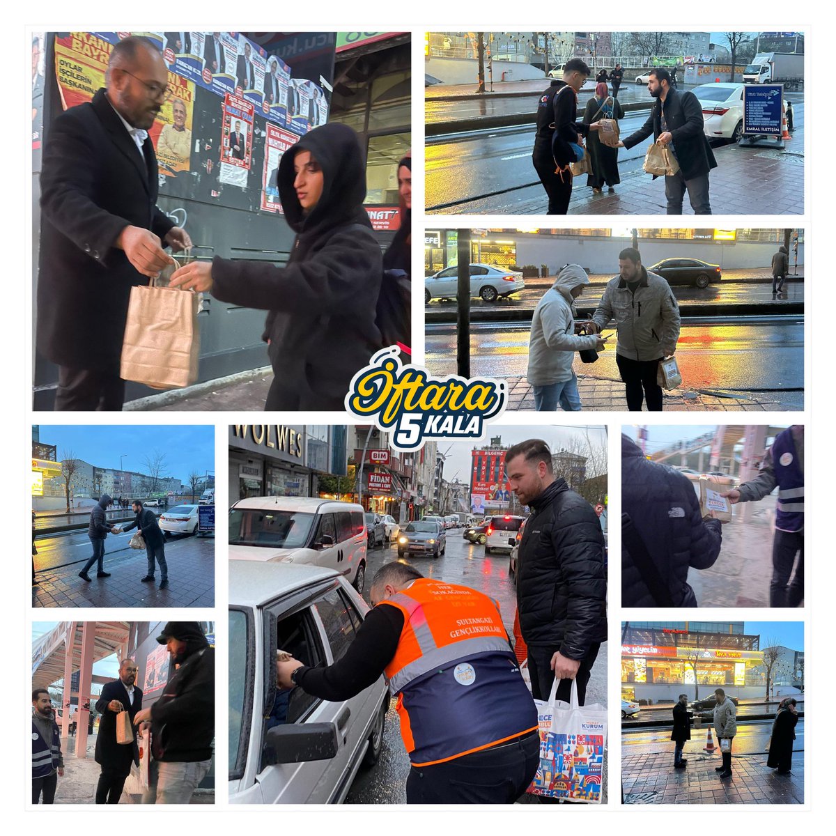 akgencsultangz's tweet photo. İftara yetişemeyen, yolda açmak zorunda olan vatandaşlarımıza iftariyelik ikramlarda bulunduk.

#İftara5Kala #Yenidenİstanbul #YenidenSultangazi #İBB #Seçim https://t.co/pkxTpRO6aR