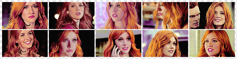 sir grapefellow psd  by  #pinkinnards  (twitter.com/pinkinnards/st…)  preview on  kat mcnamara  in her role as   clary fray  on  shadowhunters.