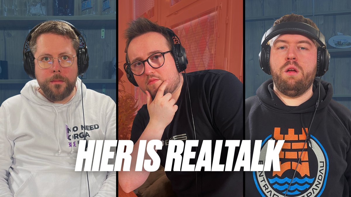 Hier Is Realtalk - Der Podcast der League Of Legends Fachwissen mit gutem Aussehen vereint. 🚨Neue Folge mit @Huehnchenheld: youtu.be/CPZYU8yHE5k?si…