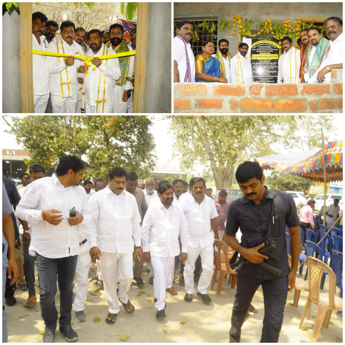 రాజ్యసభ ఎంపీ శ్రీ బడుగుల లింగయ్య యాదవ్ గారి MP ల్యాడ్స్ నిధులతో దురాజ్ పల్లి గ్రామంలో గల లింగమంతుల స్వామి గుట్టపై నిర్మించిన కమ్యూనిటీ హాల్ ని ప్రారంభించిన గౌరవ తెలంగాణ రాష్ట్ర తొలి విద్యుత్శాఖ మంత్రివర్యులు గుంటకండ్ల జగదీష్ రెడ్డి గారు.
<a href="/BRSparty/">BRS Party</a> <a href="/jagadishBRS/">Jagadish Reddy G</a> <a href="/KTRBRS/">KTR</a> <a href="/BRSHarish/">Harish Rao Thanneeru</a>