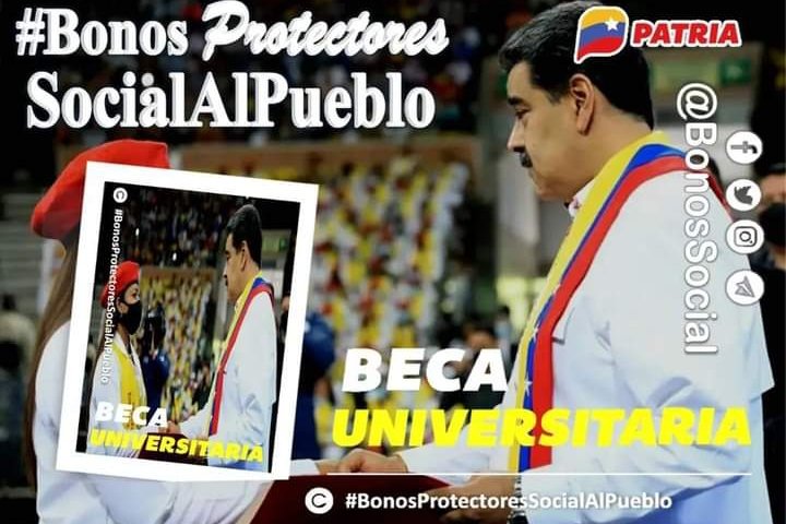 🚨 #AHORA: Inicia la entrega de la #BecaUniversitaria (marzo 2024) a través del #SistemaPatria enviado por nuestro Pdte. @NicolasMaduro. ✅ Monto en Bs. 202,50 @BonosSocial #SomosCompromisoPatrio