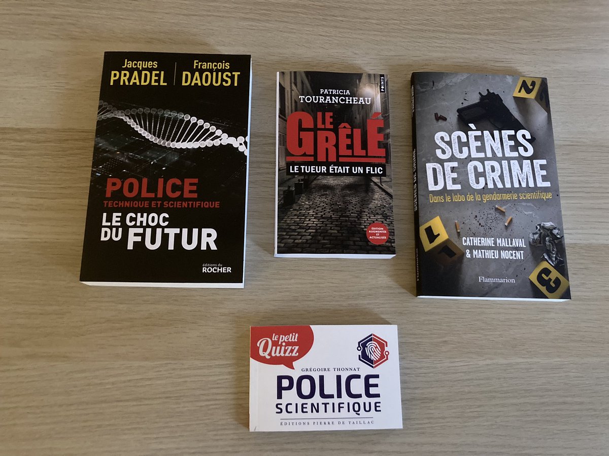 Les petits nouveaux du jour 🥰

PS1 : non, ça se s’arrête jamais ! 
PS2 : moi, une passion pour la police technique et scientifique ? Je ne vois pas pourquoi 😬