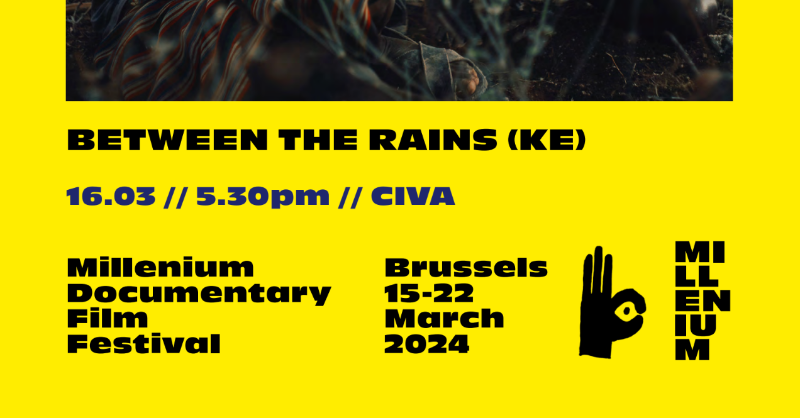 UNOPS_Brussels's tweet photo. Join us at @MilleniumFest on Saturday 16 March to discover "Between the Rains" in the presence of @MCarmenColitti - Head of @UNOPS_Brussels, @DeSchutterO - UN Special Rapporteur on extreme poverty &amp; human rights, and Antonio Vigilante - former Director of @UNinBrussels 🌍