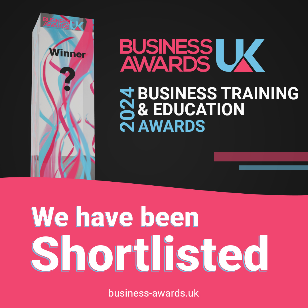 We're very pleased to announce that we have been shortlisted for the @bawardsuk in the category 'Best Customised Training'. #BAUK #BusinessAwards #BusinessEducation #BusinessTraining #BusinessTrainingAwards