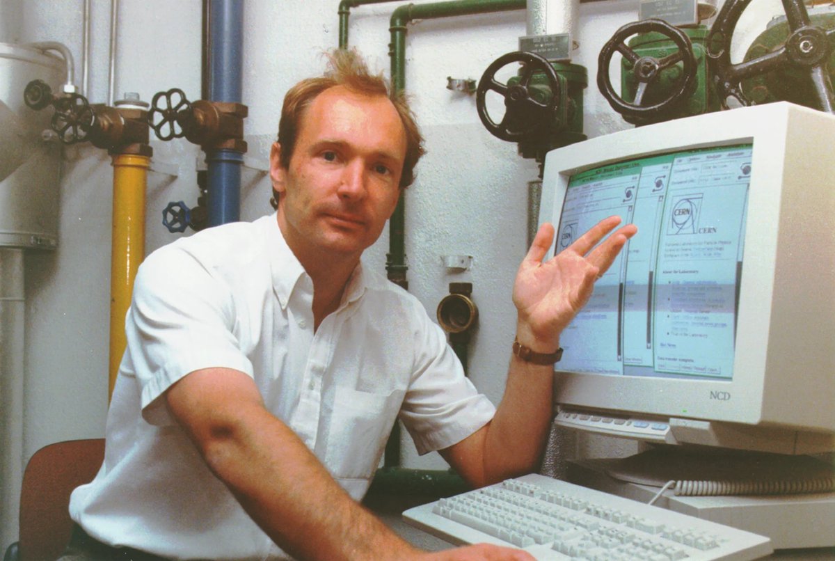 Happy birthday to the World Wide Web! MIT professor Tim Berners-Lee’s invention was initially described by his CERN supervisor as “vague but exciting”: bit.ly/2EXaniz (v/@timberners_lee & @webfoundation, image courtesy of Sotheby’s)
