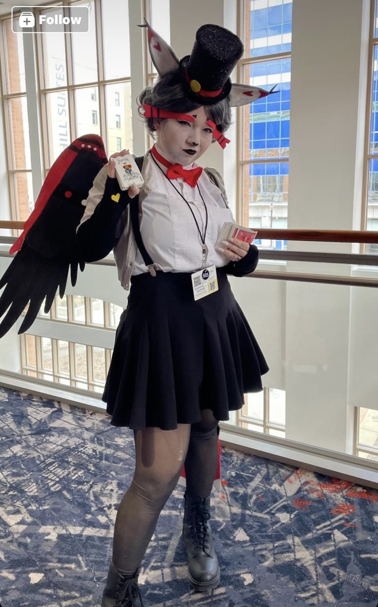 My Husker cosplay from #AMKE last weekend 🤘🏻♥️🃏