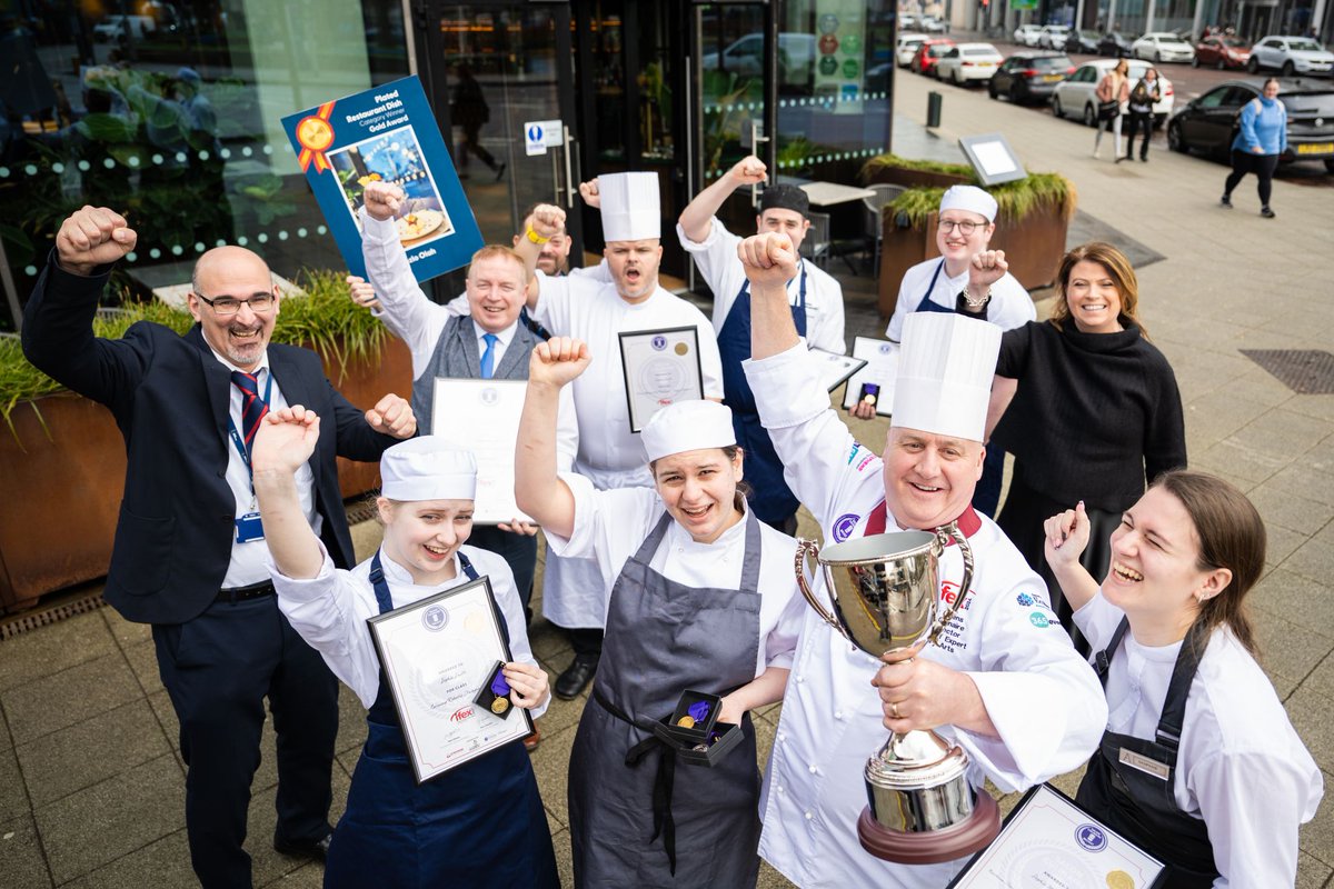 Congratulations to our Culinary Arts and Hospitality Management students, and @academybelfast staff who showcased their talents to secure an impressive collection of awards at #IFEX24. #ProudofUU