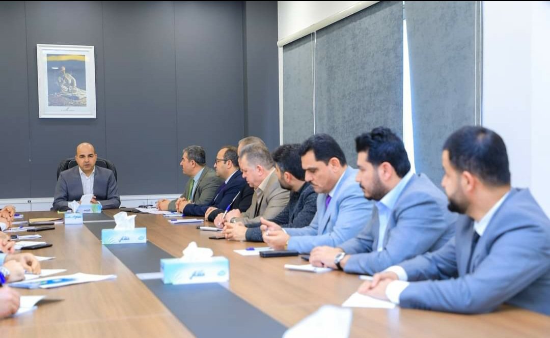 KaifyaliAli's tweet photo. Exlancy minster of Ministry of Municipalities meet with the General Director of Antiquities and Heritage and  all Directorate  of Governorates  discussing a report on challenges and taking the necessary decision regarding them, along with presenting specific Report. https://t.co/EQAphpV4f8