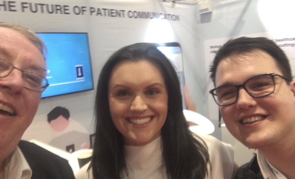Great to catch up with @Wellola 👍👍 Swing by and say “hi” if you haven’t already 😊👍 #DigitalHealth #NHS #Rewired24 @SamBellTMBP