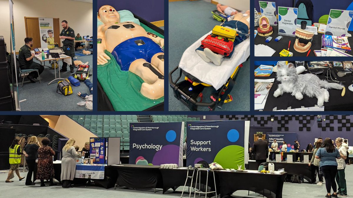 We're excited to host our first #CPICSCareersExpo today! Over the course of today and tomorrow, 2,000 Year 10 students will visit to learn about the 350 brilliant health and care roles. With so many jobs to choose from, there's a fulfilling career in health and care for everyone.