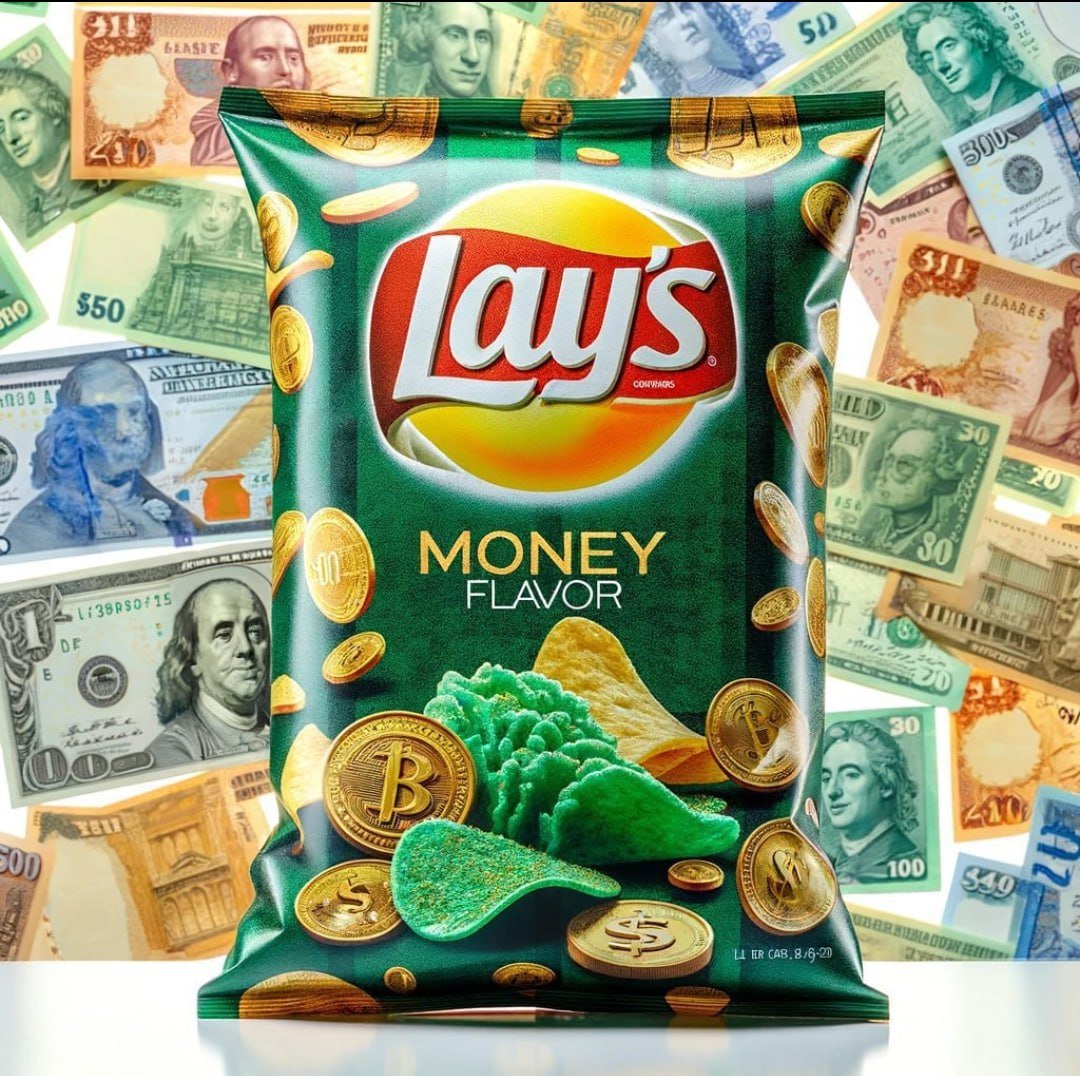 ¿Te gustaría probar este nuevo sabor de Lays? Tiene ligeros toques de ganancias al largo plazo y to the moon. 🤣

#Bitcoin