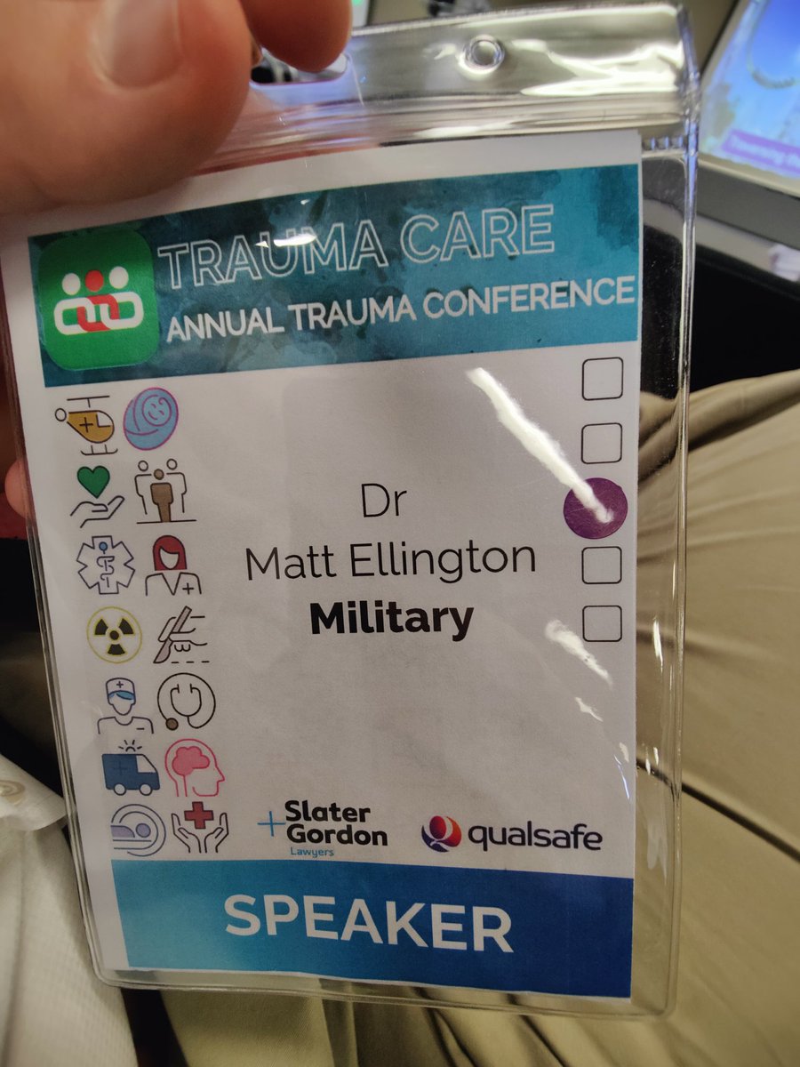 Great to spread the good word on the Dried Plasma project today at <a href="/TraumaCareUK/">Trauma Care Charity UK</a> military stream today.